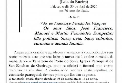 Manuela Sampedro Santos