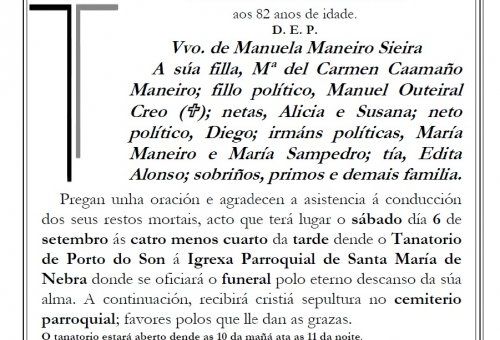 Caamaño López, Antonio