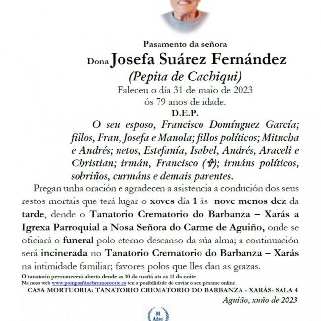 Josefa Suárez Fernández