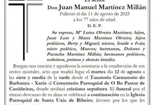 Martinez Millan, Juan Manuel