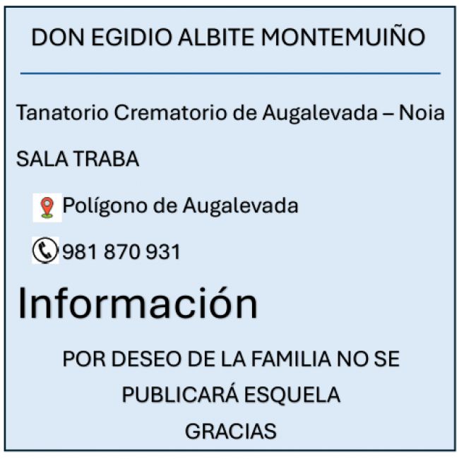 ESQUELA PANTALLA EGIDIO