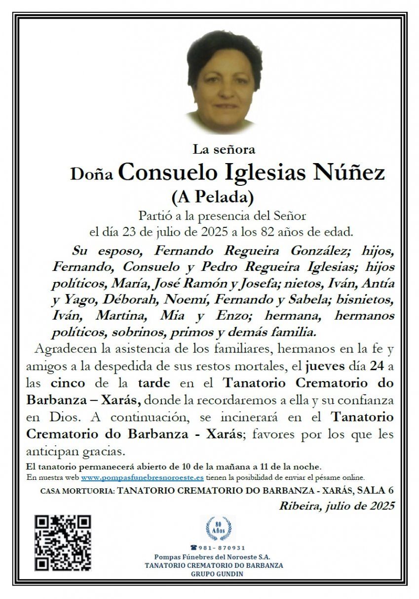 Iglesias Nuñez, Consuelo