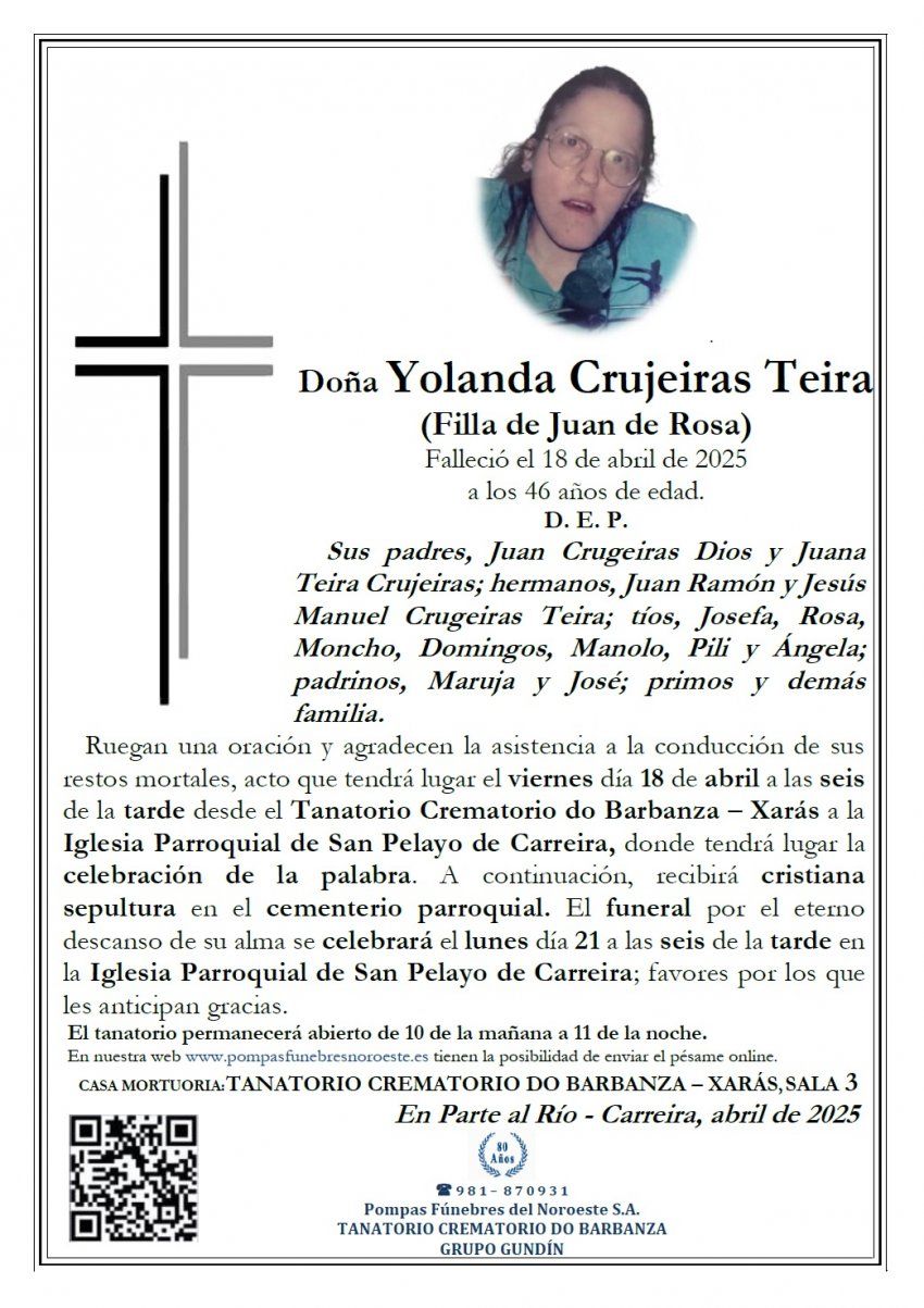 Yolanda Crujeiras Teira