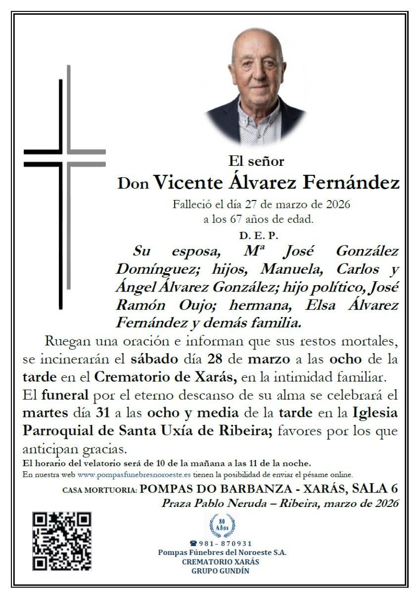 Alvarez Fernandez, Vicente