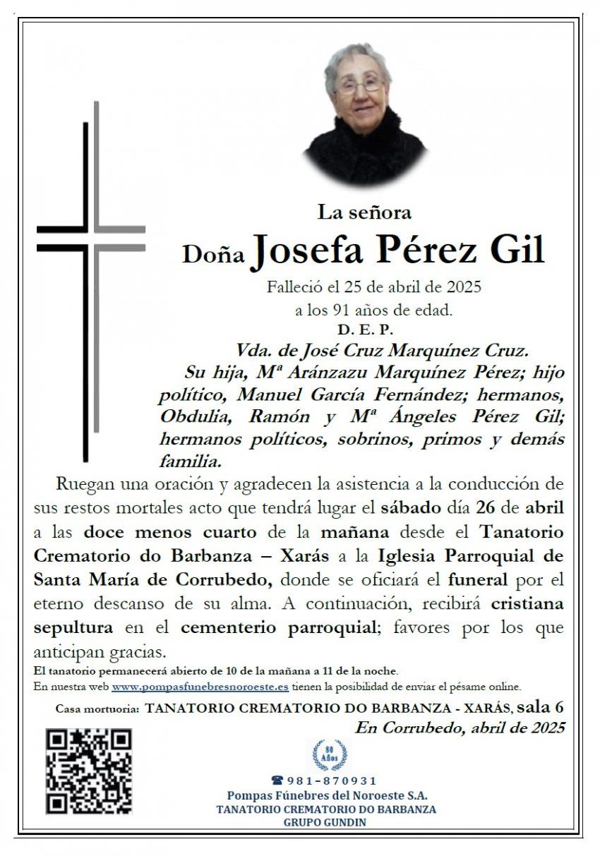 Perez Gil, Josefa