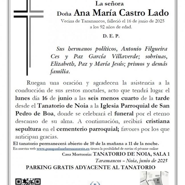 Ana María Castro Lado web