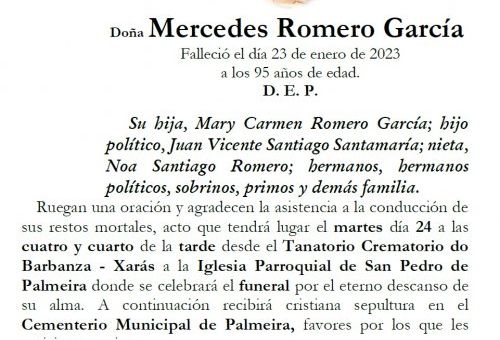 Romero García, Mercedes