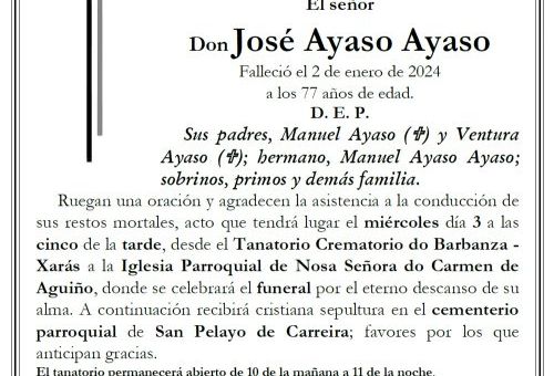 Ayaso Ayaso, José