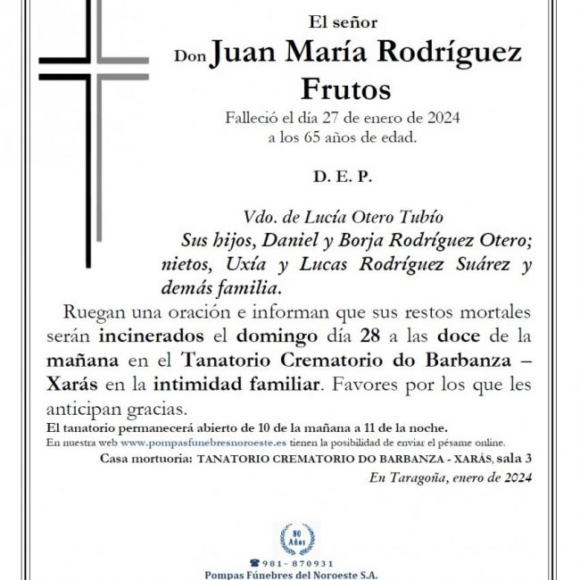 Juan María Rodríguez Frutos