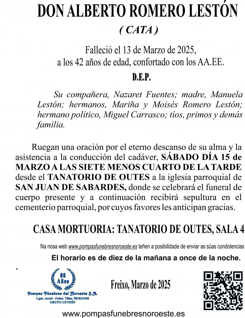 Copia de seguridad de Esquela 2025   ALBERTO ROMERO LESTON