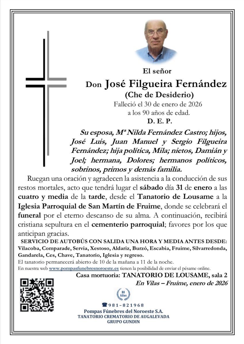 Don José Filgueira Fernández