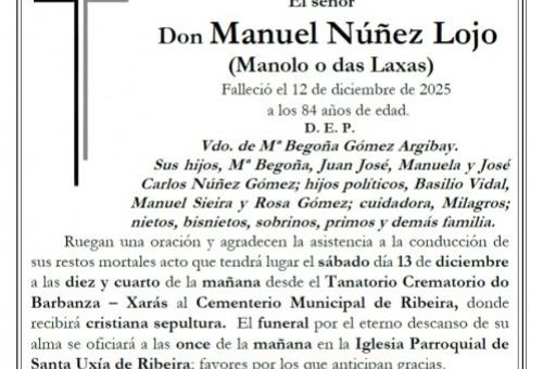 Nuñez Lojo, Manuel