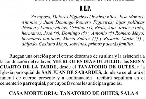 07 23 Esquela, Manuel Romero Mayo