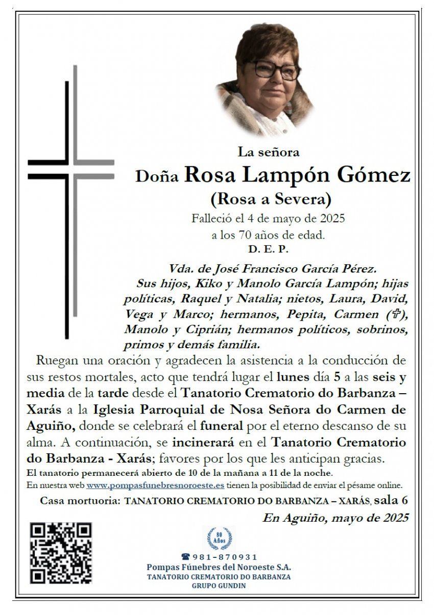 Lampon Gomez, Rosa