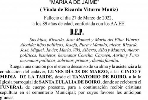 22 Esquela Boiro, María Alcalde Pérez(Sta Eulalia de Boiro).jpg