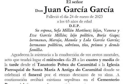 JUAN GARCÍA GARCÍA