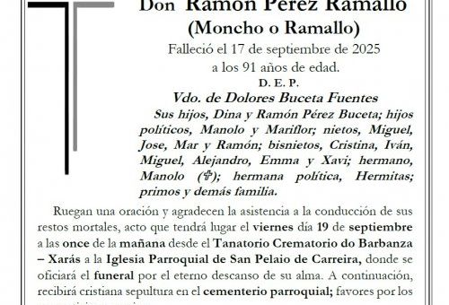 Pérez Ramallo, Ramón