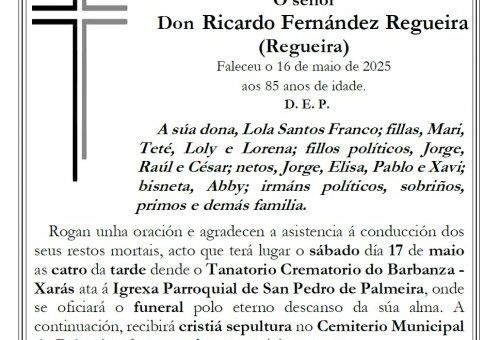 Fernández Regueira, Ricardo