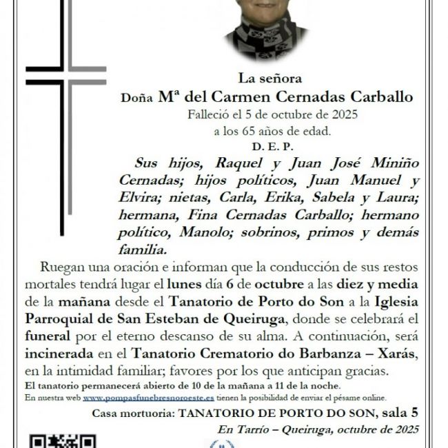 Cernadas Carballo, M Carmen
