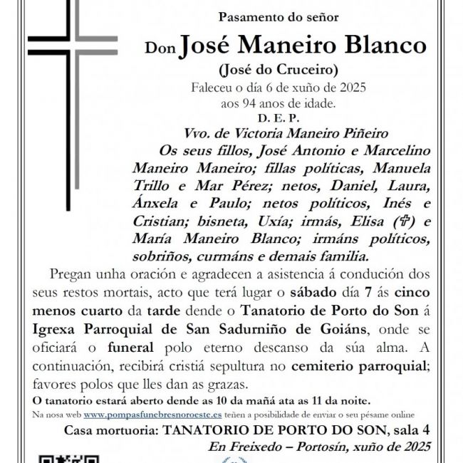 José Maneiro Blanco