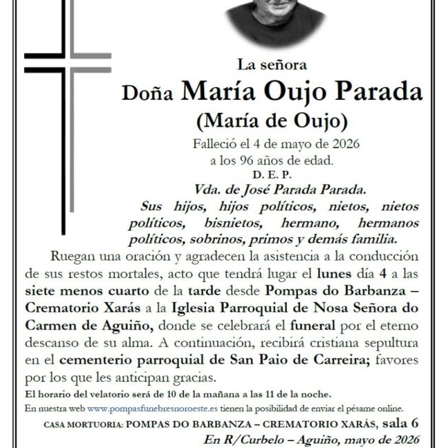 Oujo Parada, Maria