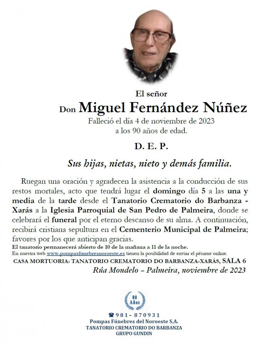 Fernández Núñez, Miguel