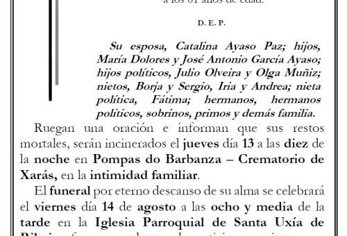 Garcia Millan, Antonio