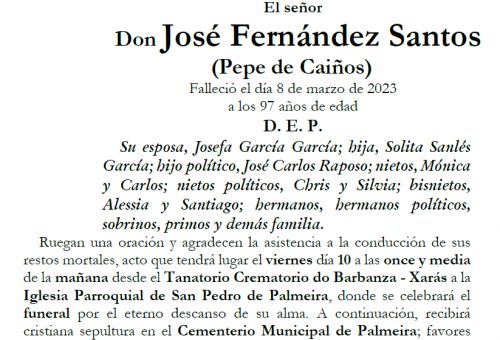 José Fernandez Santos