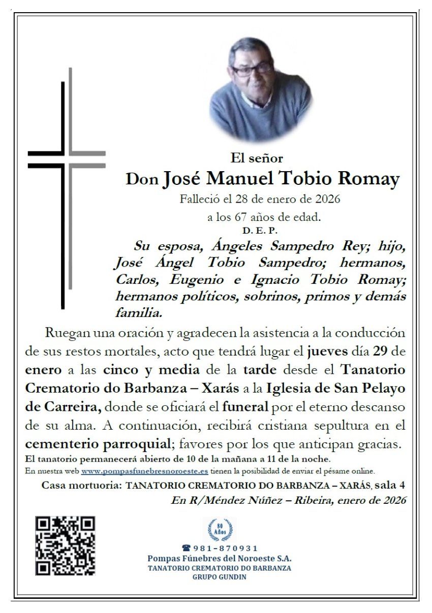 Tobio Romay, Jose Manuel