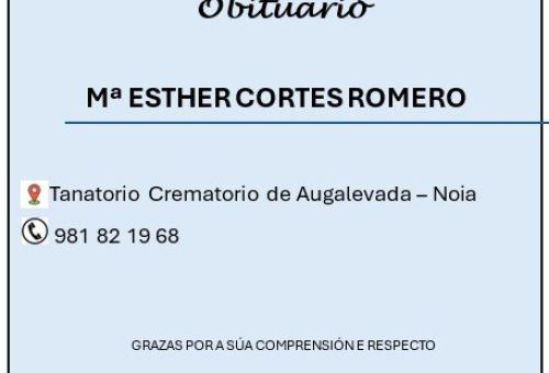 maria esther obituario augalevada
