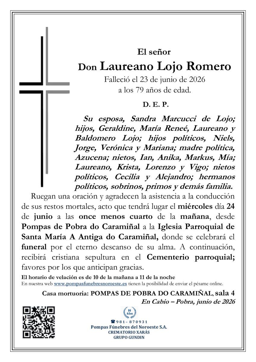 INSPECCIÓN POBRA Laureano Lojo Romero sin foto 1